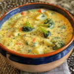 Crock Pot Potato Broccoli Cheddar Soup — Slow Comfort, Big Flavor